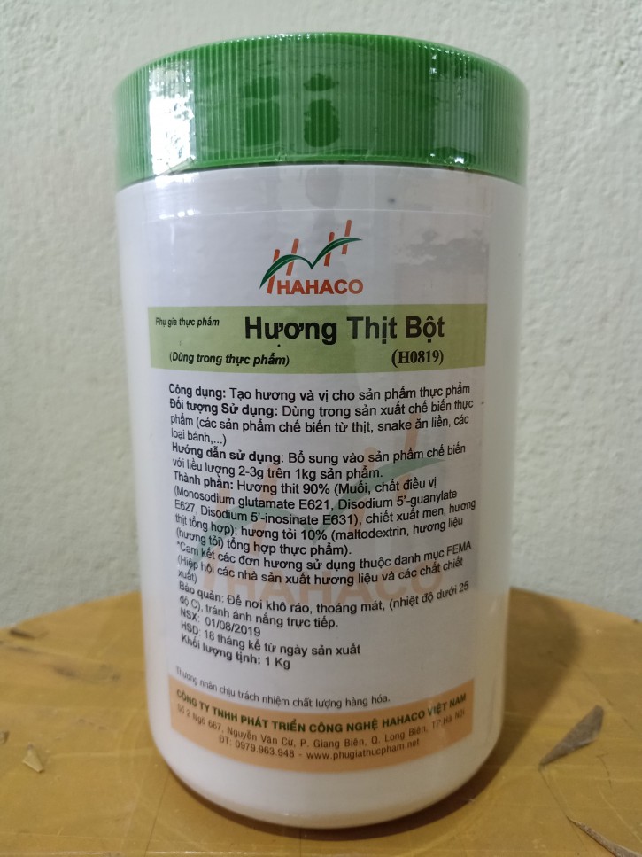 Hương thịt bột - Công Ty TNHH Phát Triển Công Nghệ HAHACO Việt Nam